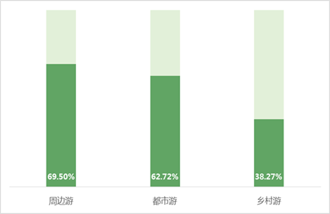 2021年1-5月年自驾旅游出游类型占比