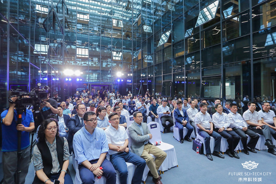 杭州未来科技城国际人才园开园仪式现场来宾